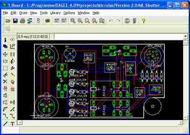 Beispiel Platinenlayout